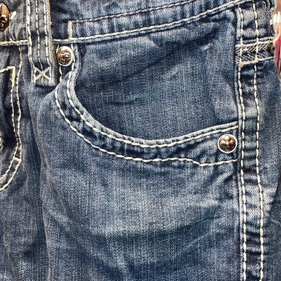 ROCK REViVAL Like NEW Highend Designer Rock revival jeans mens 34x32 Morley boot - Picture 9 of 13